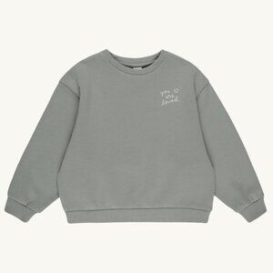 NWT - Rylee + Cru PLAY Eucalyptus sweatshirt size 6-7